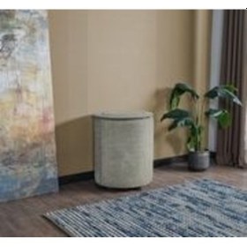 Resim Elisa Makyaj Masalı Aynalı Organizerli Yumuşak Kumaşlı Kırlentli Renk Seçenekli Puf - Bench / Makyaj Masası A1 