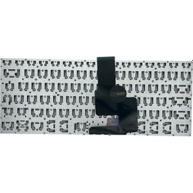 Resim Lenovo Uyumlu Flex 5-1470 Type 80xa, Flex 5-1470 Type 81c9 Klavye Füme Tr 