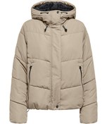 Resim ONLMAGGI LIFE SHORT PUFFE Vizon Kadın Ceket Only