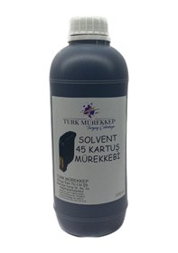 Resim Turk Mürekkep Solvent 45 Kartuş Mürekkebi Siyah 1000 ML 