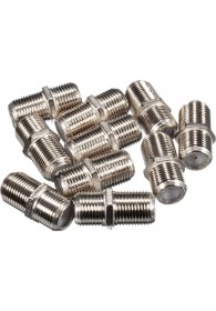 Resim CRESCENT Uydu Anten F Ara Konnektör Birleştirici Rg6 Rg7 Uyumlu 10 Adet 