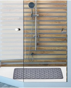 Resim isgstore Main Shop 3 Parça Set Banyo Ve Duş Kaydırmaz Çift Taraflı Banyo Duş Fırçası Yuvarlak Süzgeci M-141 