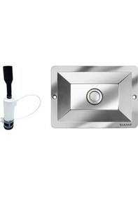 Resim Tema Siamp Gömme Rezervuar Üniversal Değişim Kiti 8'lik Krom 