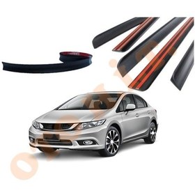 Resim Honda Civic Fb7 Uyumlu Bagaj Üstü Spoiler Mat Siyah 