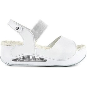 Resim Muya Podium 33227-019 Air-max Taban Kadın Sandalet Beyaz 36-40 001 