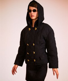 Resim Vintage Gianni Versace Kapitone Mont 