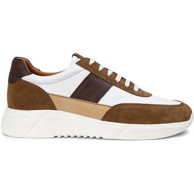 Resim Deery Hakiki Süet Taba Rengi Erkek Sneaker Ayakkabı - 01963Mtbae01 Taba 