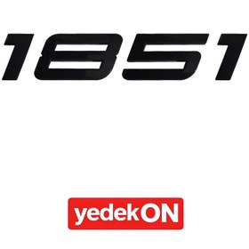 Resim Kapı Yazısı Actros Mp4 ( 1851 ) Siyah 