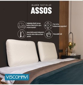 Resim Viscomavi Assos Klasik Visco Yastık 