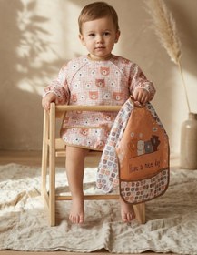 Resim Babydonat Beary Comfort 2’li Set Su Geçirmez Uzun Kollu Bebek Mama Önlüğü 6-24 Ay - Leke Tutmaz Sıvı Geçirmez 