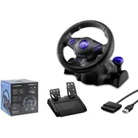 Resim Hadron VW9803 Oyun Direksiyon Seti Siyah Renkli 3'ü 1 Arada Playstation 3 Uyumlu 