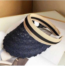 Resim Shopiolog Dantel Desenli Vizör Şapka Siperlik 