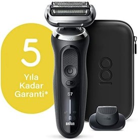 Resim Braun 7 Serisi N1200SX 100. Yıl Özel Max Serisi AutoSence 360° Flex Şarjlı Tıraş Makinesi 