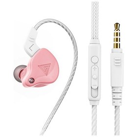 Resim Lemestar Qkz Ak6-x Mikrofonlu 3.5mm Kulak İçi Kulaklık - 10mm Dinamik Sürücü İle Yüksek Ses Kalitesi Pembe Model: Ak6-x 