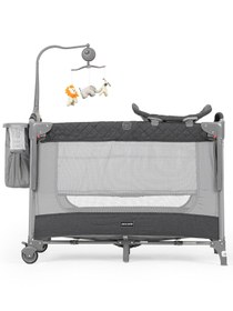 Resim Pierre Cardin Luna 60x100 Oyun Parkı (Yatak Hediyeli) - Gri - Gri / Standart 