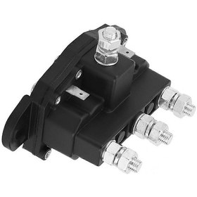 Resim Terminalli 12v Vinç Motoru Geri Vites Solenoid Anahtarı Röle Kontaktörü 