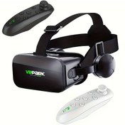 Resim Yeni VR 3D Sanal Gerçeklik Gözlüğü Ekipmanı, Ayarlanabilir Mercek, Akıllı Telefon Görüntüleme, 3D VR Gözlük Seti, Daldırıcı Sanal Gerçeklik Deneyimi! 