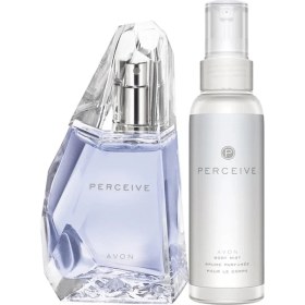 Resim Avon Perceive Kadın Parfüm ve Vücut Spreyi Seti - Ferah ve Çiçeksi Koku, 50 ml + 100 ml, Hediyelik, Uzun Süre Kalıcı, Günlük Kullanım için Uygun 