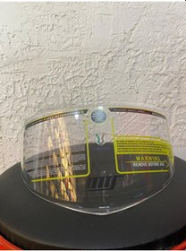 Resim M-910 Kask Camı Siyah-şeffaf 