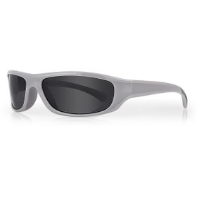 Resim Kinary Bisiklet Güneş Gözlüğü Gri Parlak Çerçeve Siyah Cam 3007 