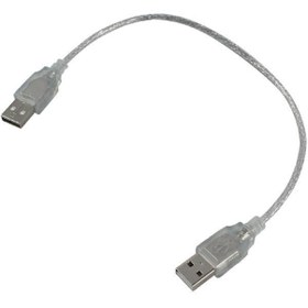 Resim Usb Erkek Erkek Kisa Kablo 50 Cm Laptop Soğutucu Kablosu 