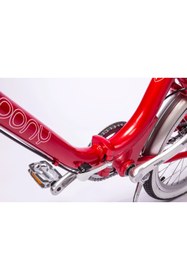 Resim ROG PONY CLASSIC KATLANABİLİR KIRMIZI ŞEHİR BİSİKLETİ 