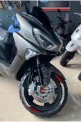 Resim Performance Stickers Lastik Yazısı Scooter Stiker BRIDGESTONE Lastik Sticker 10-14inç Arası Motorsiklet Uyumlu 8adet 