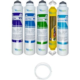 Resim Pemax Water Solutions Kapalı Kasa Su Arıtma Cihazlarına Tak Çevir 5'li Mebransız Mineral -Tatlandırıcı 