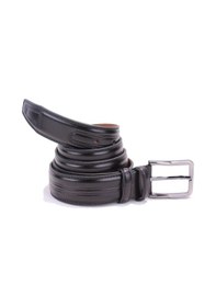 Resim Dagoster 3.5 CM Hakiki Deri Erkek Kemer Siyah DMK26-305DG Siyah 