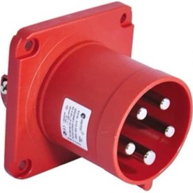 Resim Tp Electric 3133 320 1600 5X63A IP44 Makine Fişi (Düz) 