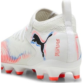 Resim Puma Future 8 Match Fg/ag Genç Krampon 108614 01 Beyaz 