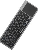 Resim Everest Ekw-61 Bluetooth Klavye 2.4ghz Wifi Toucpad Mouse Qmac/win/android/ıos Kablosuz Tv Uyumlu 