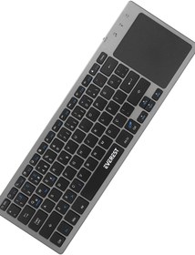 Resim Everest Ekw-61 Bluetooth Klavye 2.4ghz Wifi Toucpad Mouse Qmac/win/android/ıos Kablosuz Tv Uyumlu 