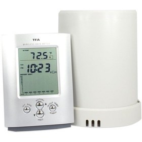 Resim Tfa 47.3003 ´monsun´ Yağmur Ölçer. İç ve Dış Sıcaklık Ölçer 