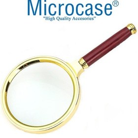 Resim Microcase Model By1 60 MM Çap 10X Büyütme El Tipi Büyüteç 