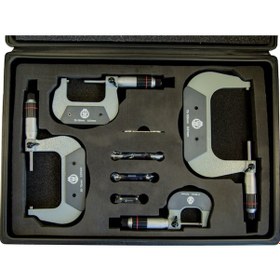 Resim Werka Dış Çap Mikrometre Setleri 217-5400 Serisi 0-100x0.01mm 4prç. 