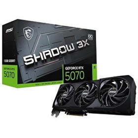 Resim MSI Shadow 3X GeForce RTX 5070 OC 12 GB GDDR7 192 Bit HDMI DP Ekran Kartı 