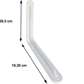 Resim Raf Altı 8X10 mm Beyaz 