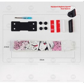 Resim Klavye Askısı Strap Klavye Aksesuarı Tüm Klavyeler İçin Uygundur Siyah - Beyaz Askı Mevcuttur 