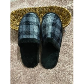 Resim Ebruli Butik Erkek Ev Terliği 
