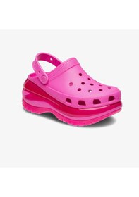 Resim Crocs Classic Mega Crush Kadın Pembe Terlik Düz 207988 Pembe 