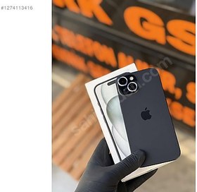 Resim Apple iPhone 15 İkinci El TR | 256 GB | Siyah 