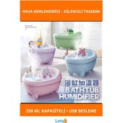 Resim Eğlenceli Küvet Tasarımlı Hava Nemlendirici Led Işık 1 Adet 
