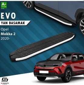 Resim S-dizayn Opel Mokka 2 Evo Aluminyum Yan Basamak 173 Cm 2020 Üzeri A+ Kalite 