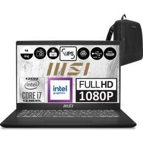 Resim Msı Modern 14 Intel Core I7 1255U 16GB 2TB SSD Freedos 14'' Intel® Iris® Xe Graphics Fhd IPS Taşınabilir Bilgisayar C12MO1039XTRF03 