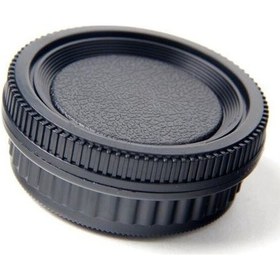 Resim Ayex Pentax Makine Body Kapağı Ve Lens Arka Kapağı 