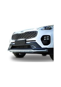 Resim Autogp Kia Sportage Ön Ve Arka Tampon Koruma Difüzör 2016 / 2019 