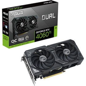 Resim Asus GeForce Dual RTX4060 Ti O8G RTX 4060 Ti 8 GB GDDR6 128 Bit Gaming Ekran Kartı Asus