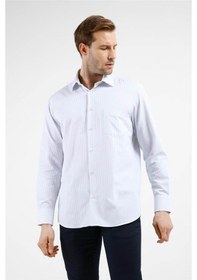 Resim İmza Comfort Fit Mavi Erkek Gömlek 1004255275 Mavi 