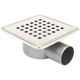 Resim Sukar Çelik Çerçeveli Yer Süzgeci Kare 15X15 Cm 